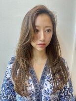 韓国ワンカール内巻きロングレイヤー髪質改善トリートメント