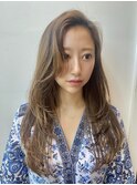 韓国ワンカール内巻きロングレイヤー髪質改善トリートメント