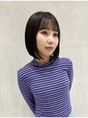 前下がりボブ