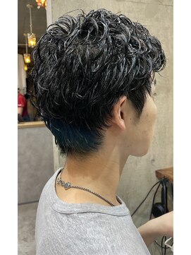 ナループロアオハナ(Nalu pu loa ohana) メンズパーマ/ニュアンスパーマ/毛流れパーマ/ワンカールパーマ