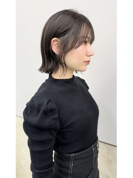 サンド 鹿児島中央(sand) ボブ/フルバング/ハッシュカット/イメチェン/似合わせカット]