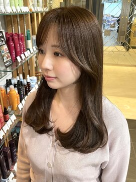 トリコ ショップアンドヘアサロン(tricot shop hair salon) ナチュラル可愛い ブラウン ベージュ オリーブ