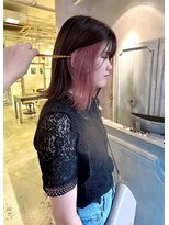 スペシャルオオサカ 難波店(Special OSAKA)&nbsp;【Special OSAKA】インナーカラーピンク