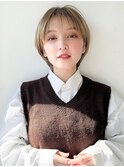 《Agu hair》透明感×垢抜けマッシュショート