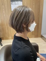 アヴァンス ジェイアール和歌山店(AVANCE.)&nbsp;ショートボブ×グレージュ