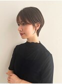 愛されシルエットの大人ショート