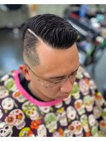 バーバーショップイシカワ(BARBER SHOP イシカワ)&nbsp;震災刈りスキンフェードスタイル