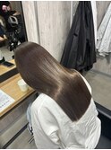 透明感カラー髪質改善トリートメント