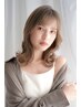 【初ブリーチはお任せ】ベージュカラーWカラー＋カット￥25300→￥18800