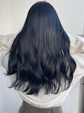 アイシー 表参道(ICY) 色持ち◎ 重く見えないブルーブラック　【KAYAMA】