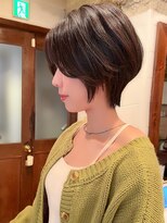 ラレイ ハラジュク(Lalei harajuku)&nbsp;原宿/ショートボブ/くびれショート/原宿ショートヘア/20代/30代