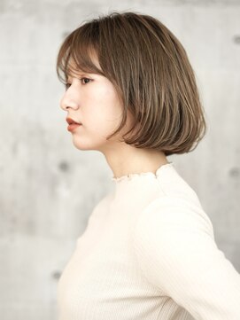 インセプション 銀座(INCEPTION) 前下がりショート・ボブ/絶壁解消/前髪あり/20代/30代/内巻き