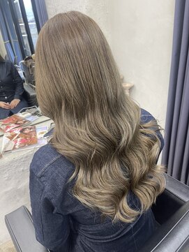 ランズ(LANDS) 韓国風ミルクティーカラー