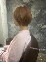 ユーアールキャッスル(UR CASTLE) ショート　オレンジベージュ