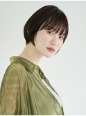 大人ショートボブ/20代30代40代/岡野亘希