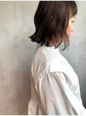 [kichi.] ゆるふわボブ×くすみブラウン