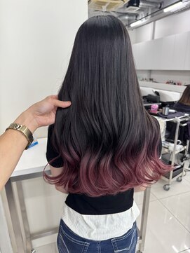 アライブ ハラジュク(ALIVE harajuku) グラデーションカラーバレイヤージュインナーカラー　ryota