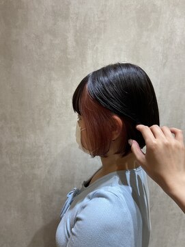 フィゼル あべのルシアス店(Aujua fizelle) インナーカラー