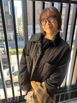 ラ ミュウ 八王子(LA.MIU)&nbsp;ボブレイヤー　顔回りカット　ブリーチ【八王子/八王子駅北口】