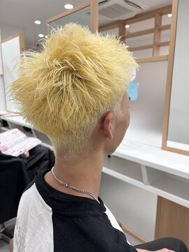 イフプロデュースドバイアミカ(iF produced by Amica) ショートカットブリーチ抜きっぱ