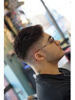 タイト スワッグ バーバーワークス(TIGHT SWAG BARBERWORKS)&nbsp;スキンフェード×オールバック