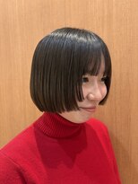 NYNY Mothers MOMO テラス六地蔵店&nbsp;ぱっつんは前上がりボブで可愛く！