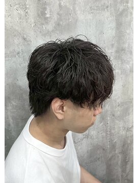 無造作マッシュ/無造作ヘア/韓国風ヘア/無造作パーマ