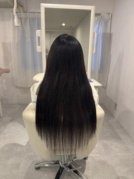 サロン ド ココ(salon de COCO) シールエクステでツヤ髪