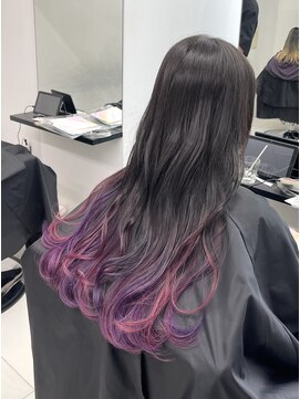 アライブ キチジョウジ(ALIVE Kichijoji) ピンクパープルミックスグラデーションカラー