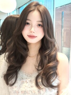 マインバイアフロートギンザ(MYNE by AFLOAT GINZA) レイヤーカット/グレージュ/アッシュブラウン/韓国ヘア