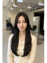 リコヘアー(LiCO HAIR)&nbsp;那覇/イメチェン/ピンクベージュ/アンブレラカラー/前髪