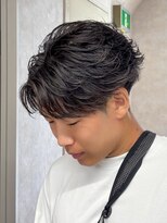 エルマーク 松山(L-MARK)&nbsp;マッシュ/黒髪/ナチュラルマッシュ/メンズ/ツーブロック