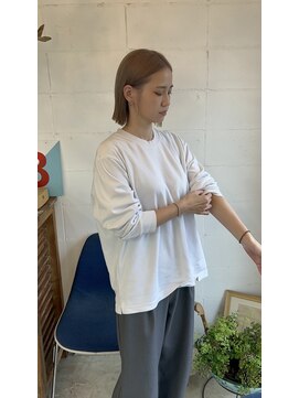 BRIDGE HAIR ベージュ ボブ