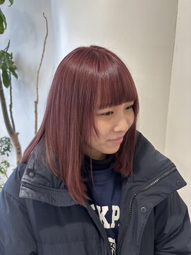 ステラ ヘア デザイン サロン(STELLA hair design salon) 春のピンクラベンダー。 【由比藤】