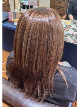 ジュエ ア カシュカシュ(Favorite Hair Jouer a Cache Cache)の写真/【玉野】クセや広がりを解消！お悩みに合わせた【縮毛矯正】×【髪質改善】で自分史上最高のサラツヤ髪へ☆