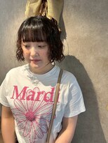 パーミル ヘア クマモト(permille ‰ hair Kumamoto) ボブパーマ×ブラウン