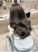 髪質改善オリーブベージュ