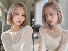 コタ 水戸(COHTA)の雰囲気（#水戸赤塚で叶うミルクティーベージュカラー×ボブ[水戸/韓国]）