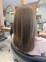 カノエ 防府田島店(canoe)&nbsp;レイヤーカット/ミルクティーブラウン