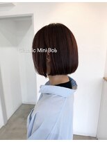 サロン(SALON)&nbsp;ブラウンのミニボブ　～Akari～
