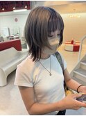 ハッシュボブ×ハイトーンカラー　岡崎で叶える軽やか透明感ヘア