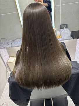 アンジェリカラボ 梅田店(ANGELICA LABO) レイヤー×イルミナカラー×ブリーチなしダブルカラー【川又】