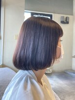 コアフュールコンフェッティ(Colffure Confetti)&nbsp;前上がりボブ×ナチュラルブラック