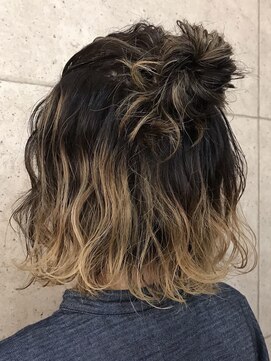 アールプラスヘアサロン(ar+ hair salon) グラデーション3Dカラー
