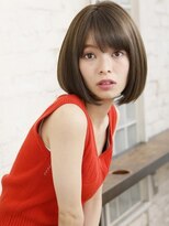 ツヤと透明感UP！大人も楽しめる美フォルムボブ