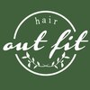 ヘアアウトフィット(hair out fit)のお店ロゴ