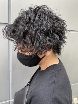 ネオリーブアイム 横浜西口店(Neolive aim) 横浜★ネオウルフウェットツイスパ長さあるメンズにオススメ♪