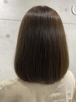 ジンジャー(GINGER) ボブ×ベージュ×髪質改善×トリートメント