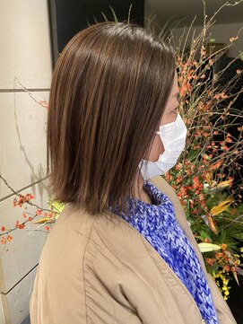 フェイス 大船(FACE) 明るい白髪染めハイライト/ナチュラルベージュ/西原晃