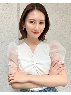 ミンクス 青山店(MINX) 【清水豊】くびれボブ　大人ボブ　20代30代40代